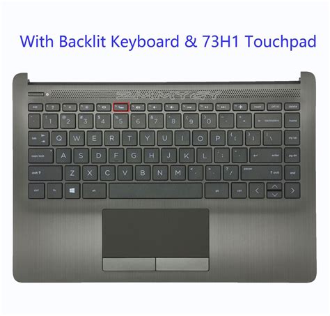 Palmrest For Hp Cf Df Dk S Cr Backlit Us Keyboard Touchpad