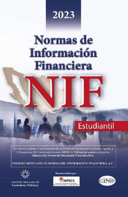 Normas De Informaci N Financiera Versi N Estudiantil Contadormx