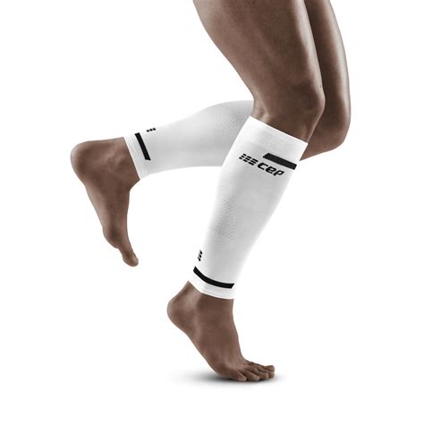 Cep The Run Compression Sleeves White Men