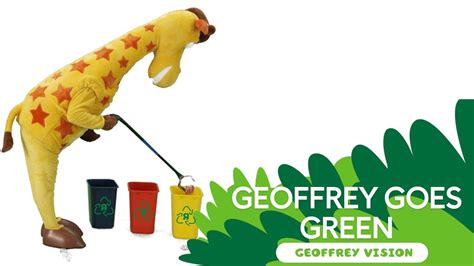 Geoffrey Goes Green Recycling Geoffrey Vision ToysRUs YouTube