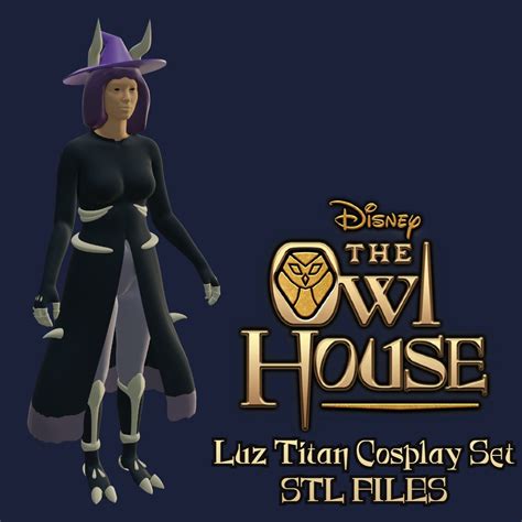 Luz Titan Owl House Cosplay Kit STL - Etsy Australia