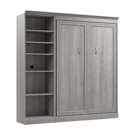 Multifunctional Design Full Size Murphy Bed Wall Bed With Closet And