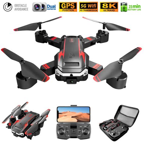 Mini Dron Profesional Con C Mara HD 8K 5G WIFI GPS FPV Evitaci N De