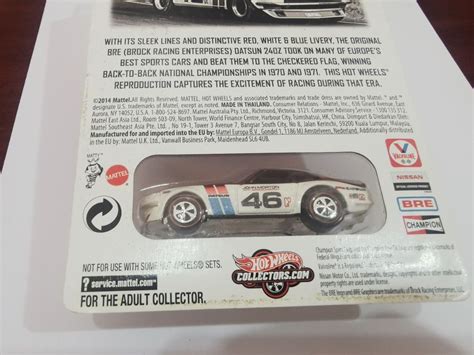 Hot Wheels Rlc Bre Datsun Z Offer Price Hobbies Toys Toys Games On Carousell