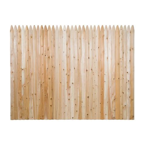 Signature Development 6 Ft H X 8 Ft W Western Red Cedar Horizontal