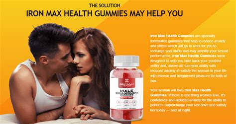 Iron Max Health Male Enhancement Gummies Dibiz Digital Business Cards