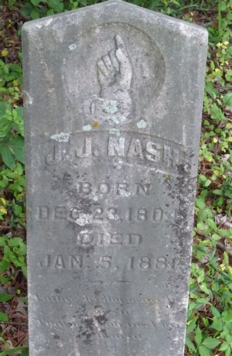 Julius Janus Nash Memorial Find A Grave