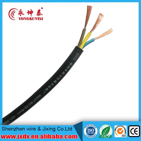 Rvv Core Copper Core Pvc Sheath Flexible Cable Iec Rvv