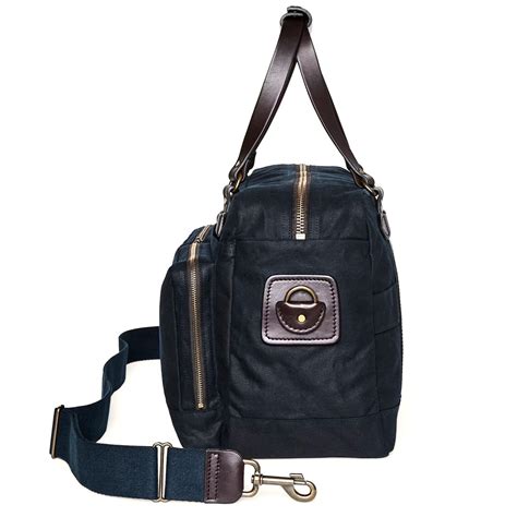 Filson 48 Hour Tin Cloth Duffle Bag Navy Robuuste Reistas Voor