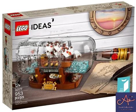 Lego Ideas Ship In A Bottle Lazada