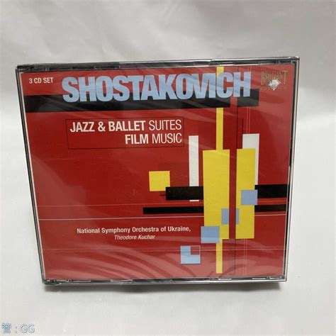 【未使用】輸入ジャズcd Theodor Kuchar Dmitri Shostakovich：jazz ＆ Ballet Suites・film Music 輸入盤 管：gg 3 P