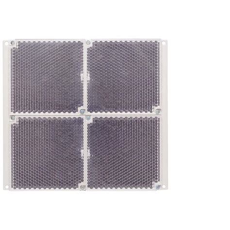 Пластина для установки отражателей Полисервис Пластина для 4-х отражателей