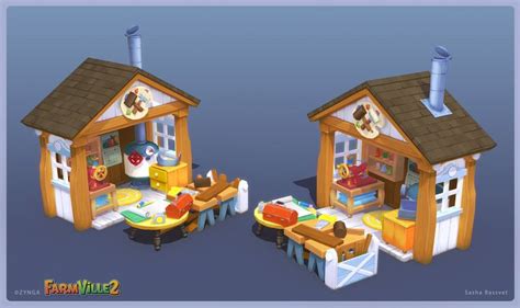 Artstation Farmville 2 Props 2 Sasha Rassvet Farmville 2