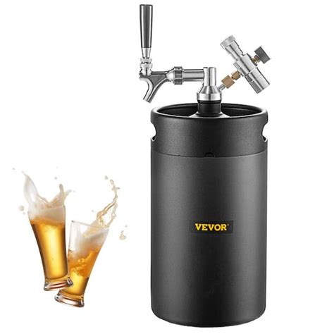 Vevor Beer Growler Tap System L Mini Keg Stainless