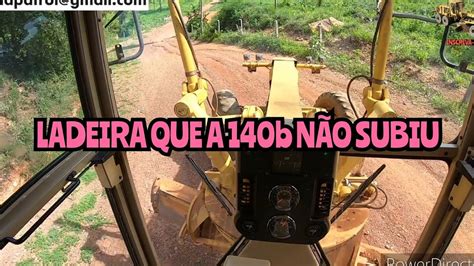 Ladeira Que A B N O Subiu Motoniveladora Caterpillar K Grader