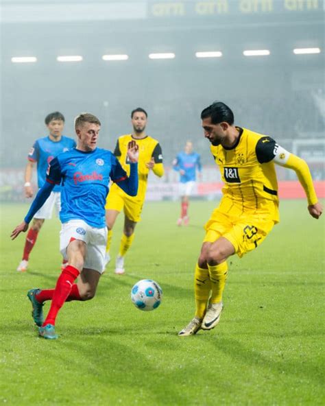 Spektakel im Holstein Stadion Störche besiegen Borussia Dortmund mit 4