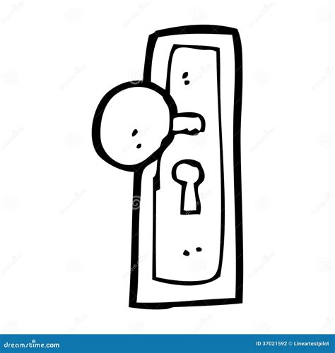 Door Knob Coloring Pages