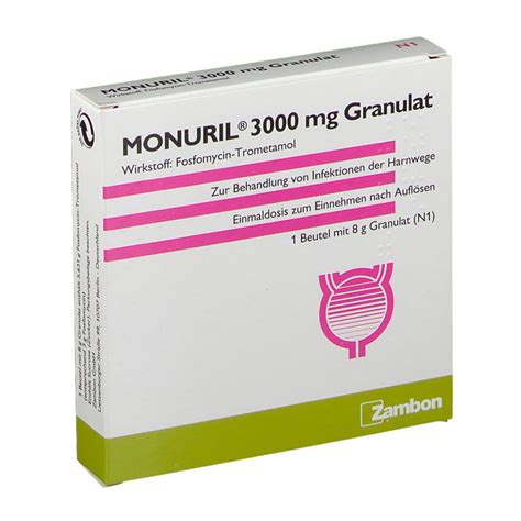 MONURIL 3000 Mg 1x8 G Mit Dem E Rezept Kaufen Shop Apotheke