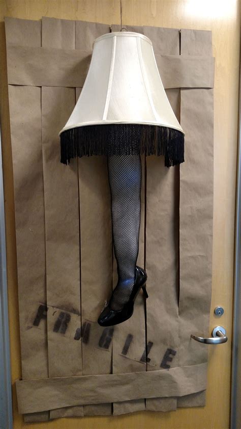 "Fragile... must be Italian" A Christmas Story leg lamp # ...