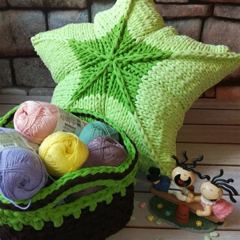 Подушка-звездочка: вяжем своими руками | ILoveRemont.ru