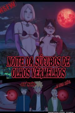 Noite Da Succubus De Olhos Vermelhos Hentai E Quadrinhos Eroticos