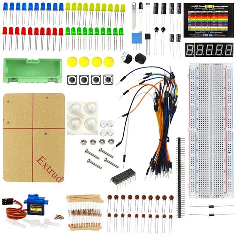 Набор электронных компонентов для Arduino (32 наим.) | AmperMarket.kz