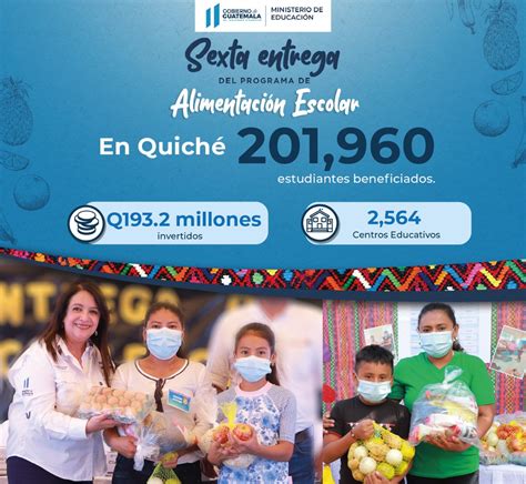 Mineduc Guatemala On Twitter Sextaentregaalimentaci Nescolar En El