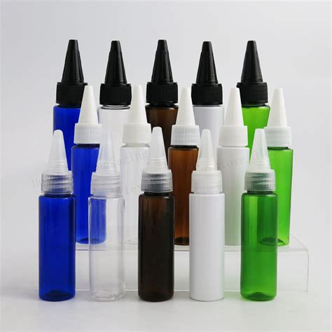 X Ml Empty Refillable Pet Bottle With Spout Tip Cap Oz Plastic