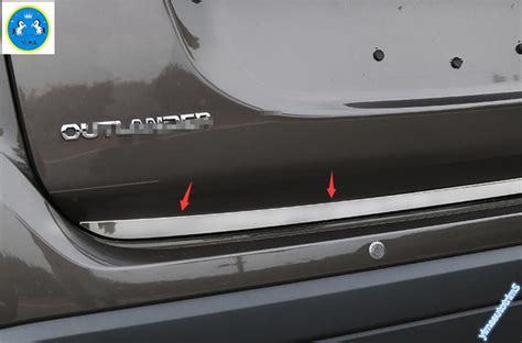 For Mitsubishi Outlander Stainless Steel Rear Tailgate