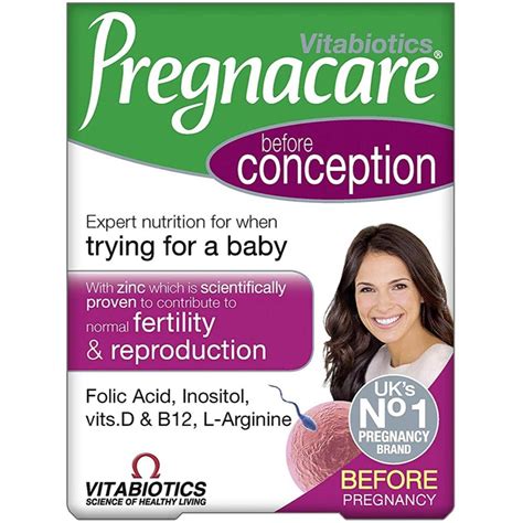 Vitabiotics Pregnacare Conception Tablets 30 S P Makkah Pharmacy