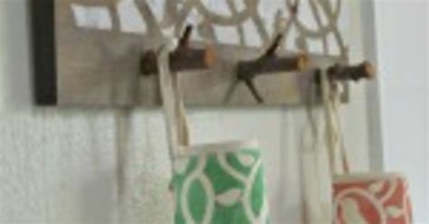 Tree Branch Coat Rack or Apron Rack | Hometalk