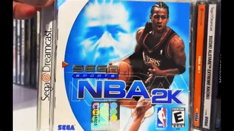 Sega Dreamcast NBA 2K Nba Nba2k Basketball Retrogaming Gaming