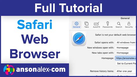 Safari Tutorial For Mac YouTube