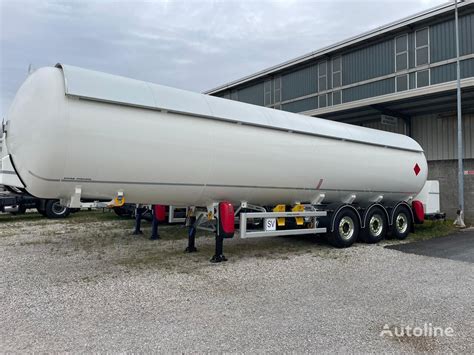 Omsp Omsp Macola Gas Tank Semi Trailer For Sale Italy Tortona Qf34105