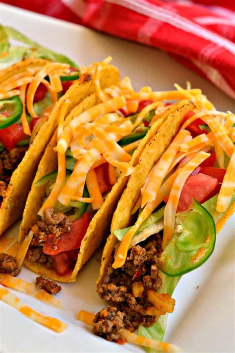 Ground Beef Tacos A Super Easy Weeknight Meal