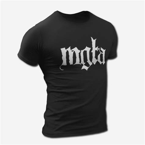 Mgla Band Logo T Shirt Black Metal Merch Metal Merch T Shirts