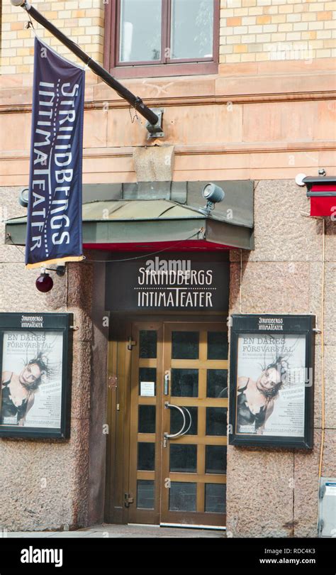 Strindbergs Intima Teater Norrmalm Stockholm Sweden Scandinavia