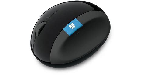 Microsoft Sculpt Ergonomic Mouse, Black (L6V-00005)