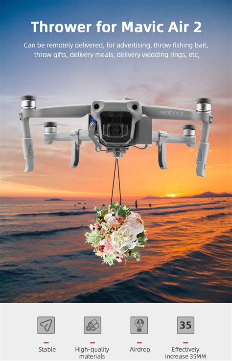 Pour mavic 3 Système De Goutte D air Pour Dji Drone Anneau D appât