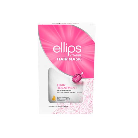 ELLIPS HAIR MASK JOJOBA OIL 4SX20G | Big Pharmacy