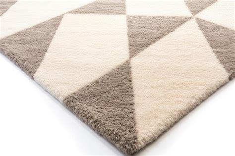 Premium AI Image | Geometric patterned carpet isolated on white feels soft