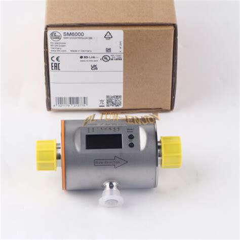 ONE New IFM SM6000 Magnetic Inductive Flow Meter EBay