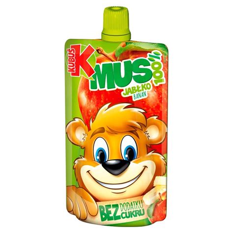 Kubuś Mus 100 Jabłko Banan 100 G Delikatesy Dwójka