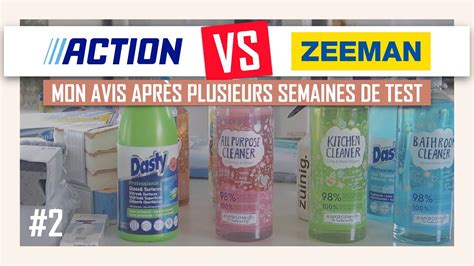 Mon Avis Sur Les Produits D Entretien Action Zeeman M Nage