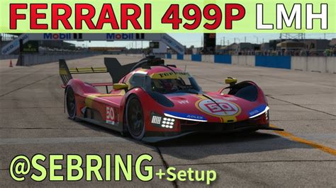 Ferrari P Lmh At Sebring Assetto Corsa Youtube