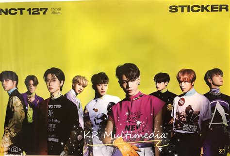 Nct Vol Sticker Sticky Version Random Version Kr Multimedia