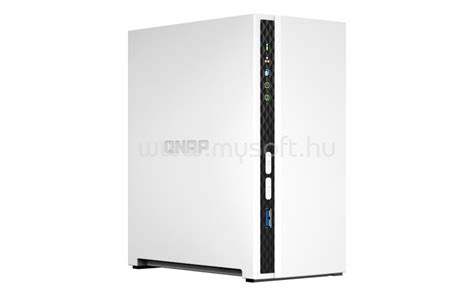 Qnap Nas 2 Fiókos Ts 233 4x20 Ghz 2gb Ram 1x1001000 1xusb32