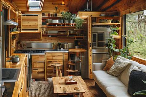 Rustic Tiny House Interior: 9 Ideas