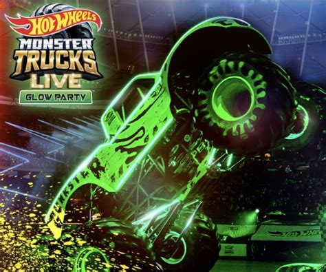 Hot Wheels Monster Trucks Glow N Fire Trenton Up To 35 Off