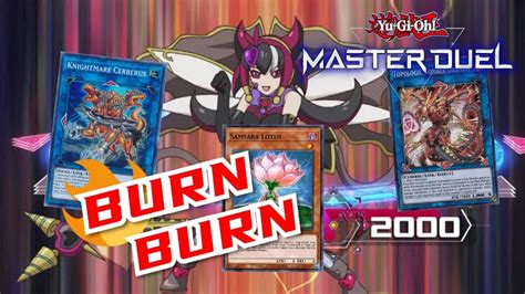 Loop Burn Ftk Otk Trickstar Combo Yu Gi Oh Master Duel Youtube